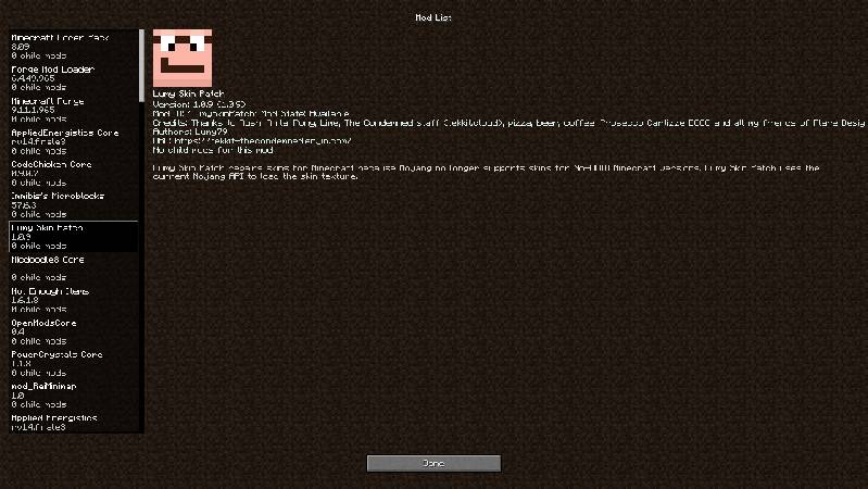 Скриншот мода Lumy Skin Patch #1