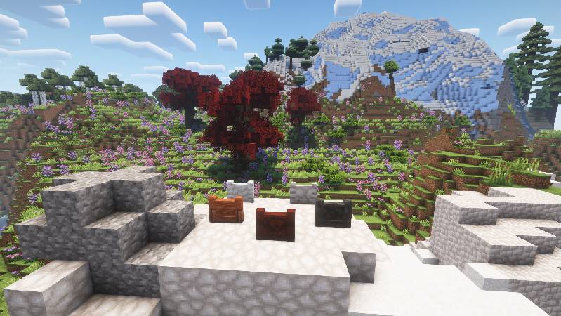 Скриншот мода [DISCONTINUED] Macaw's Fences - Oh The Biomes You'll Go / Oh The Biomes We've Gone #1