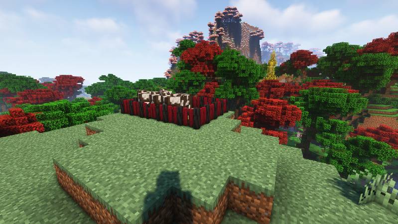 Скриншот мода [DISCONTINUED] Macaw's Fences - Oh The Biomes You'll Go / Oh The Biomes We've Gone #4