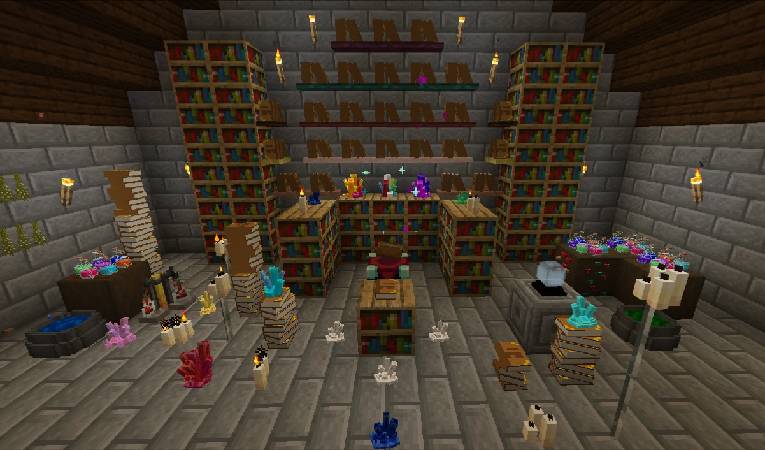 Скриншот мода Magic Vibe Decorations (Crystals, Halloween) #5