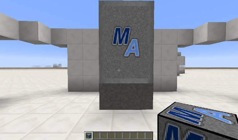 Скриншот мода MalisisAdvert #1