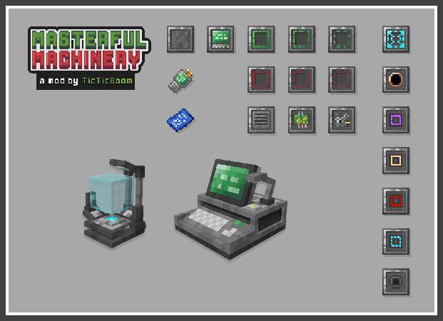 Скриншот мода Masterful Machinery #1