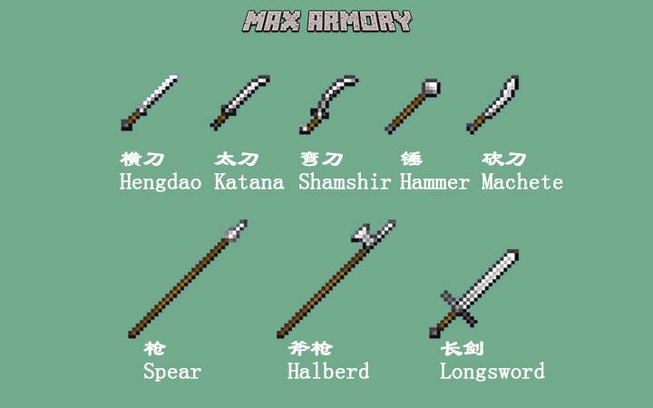 Скриншот мода Max's Armory #2
