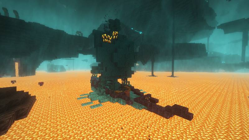 Скриншот мода Medieval Buildings [Nether Edition] #2