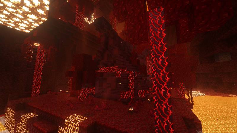 Скриншот мода Medieval Buildings [Nether Edition] #3