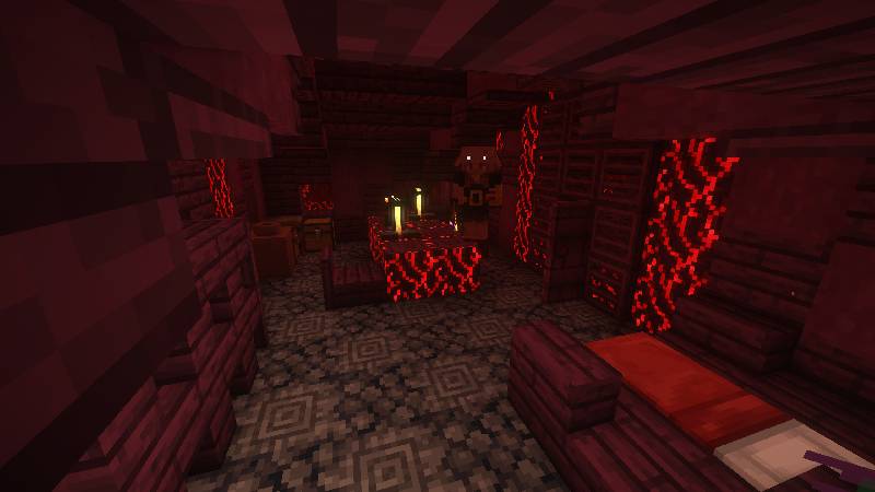 Скриншот мода Medieval Buildings [Nether Edition] #4