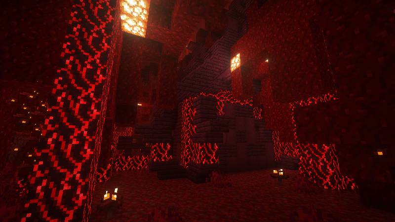 Скриншот мода Medieval Buildings [Nether Edition] #6