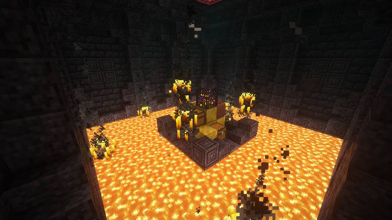 Скриншот мода Medieval Buildings [Nether Edition] #7