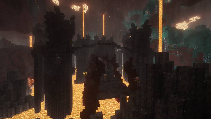 Скриншот мода Medieval Buildings [Nether Edition] #13