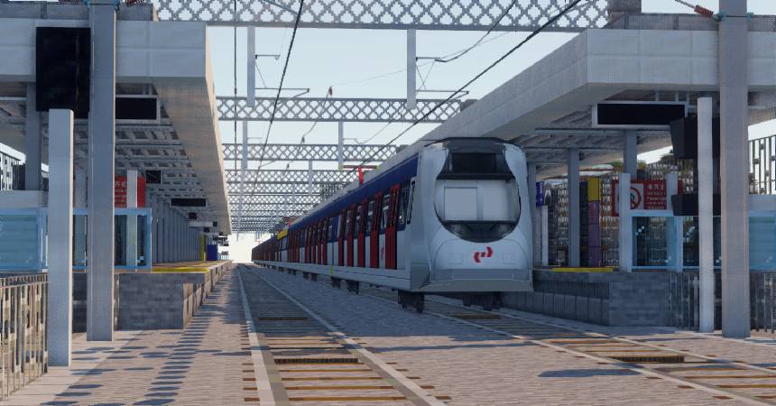 Скриншот мода Minecraft Transit Railway (Automated trains, planes, and more!) #9