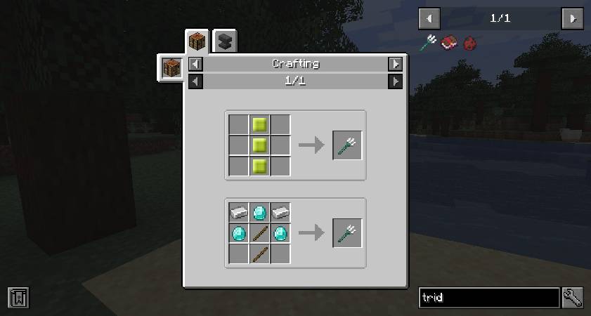 Скриншот мода Mob Drops Recipes [Overworld] #3