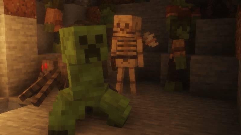 Скриншот мода Mobs Refreshed + Fresh Animations #8