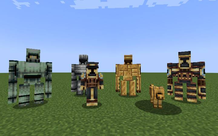 Скриншот мода Modular Golems #5