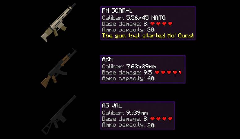 Скриншот мода Mo' Guns #3