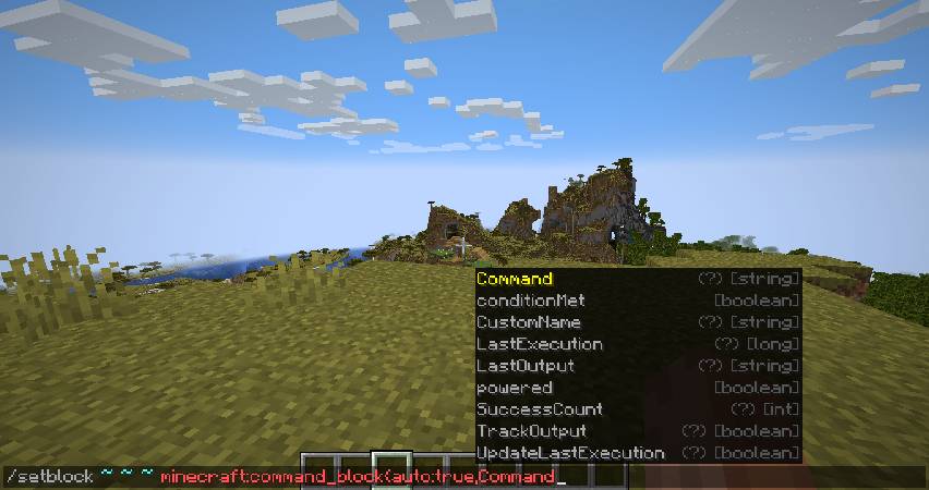 Скриншот мода NBT Autocomplete #2