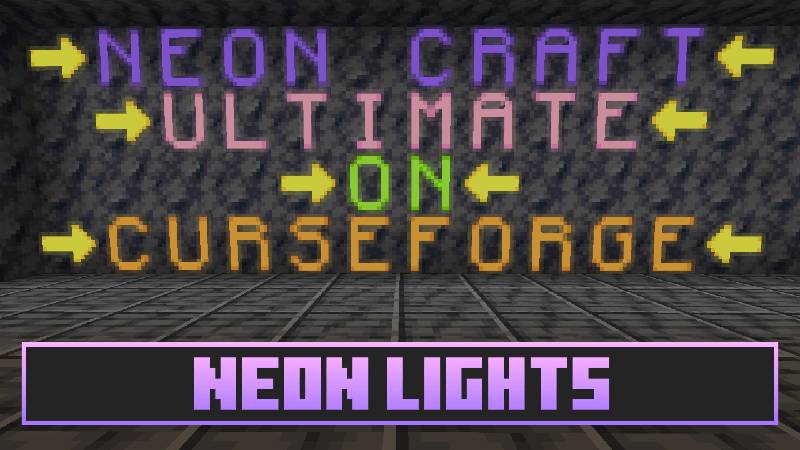 Скриншот мода Neon Craft Ultimate #2