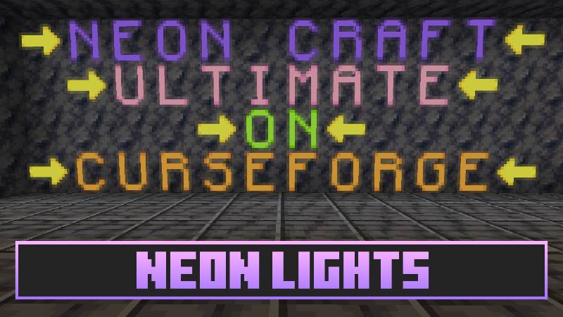 Скриншот мода Neon Craft Ultimate #4
