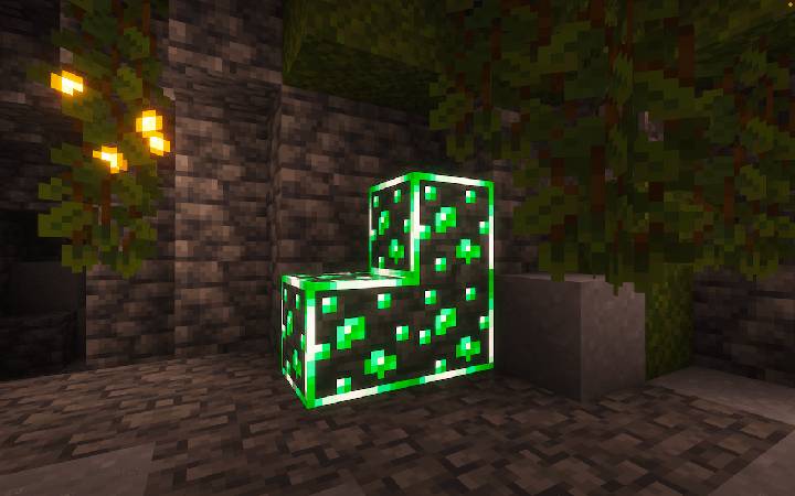 Скриншот мода New Glowing Ores #2
