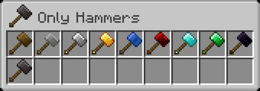 Скриншот мода Only Hammers #1