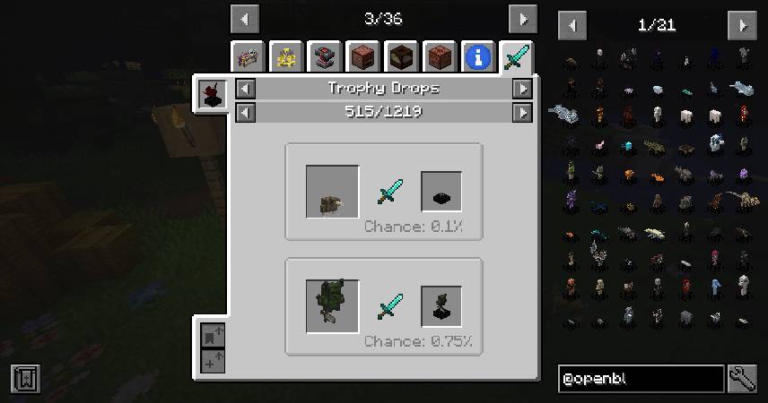 Скриншот мода OpenBlocks Trophies #3