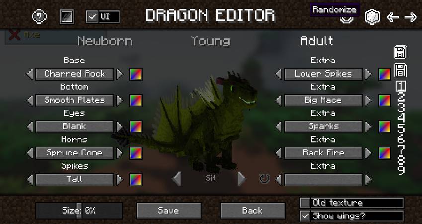 Скриншот мода Play as Dragon [Abandoned] #19