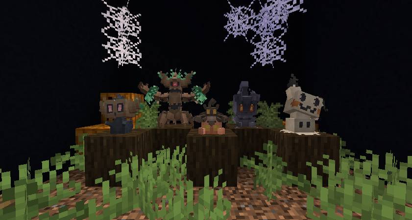 Скриншот мода Pokeblocks #1