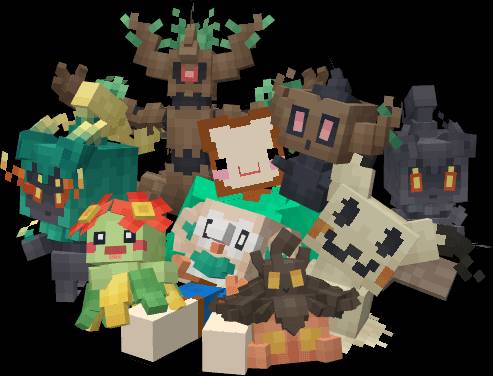 Скриншот мода Pokeblocks #3