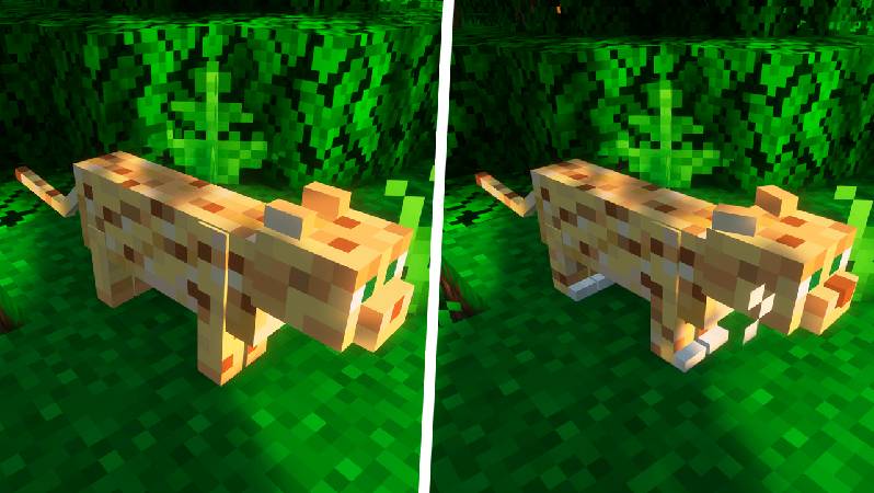 Скриншот мода Realistic Ocelots #8