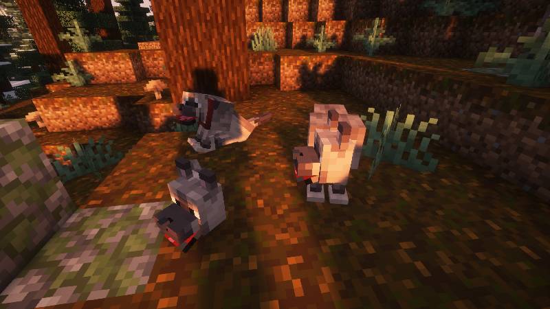 Скриншот мода Realistic Wolves #1
