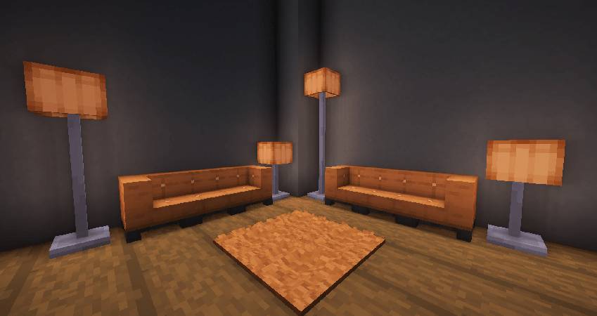 Скриншот мода Re:Deco - Vanilla Furniture #4