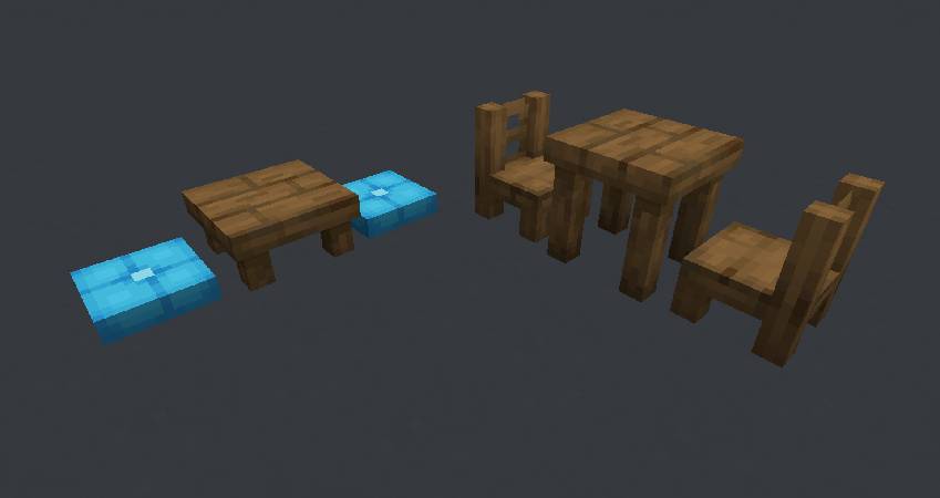 Скриншот мода Re:Deco - Vanilla Furniture #8