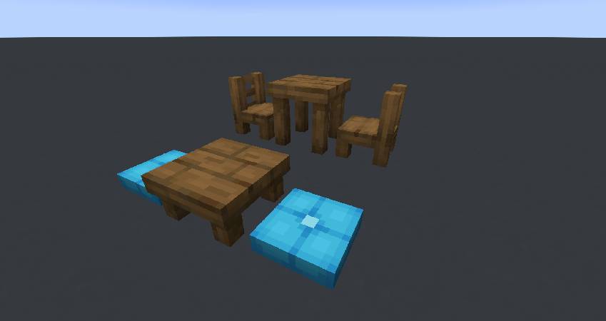 Скриншот мода Re:Deco - Vanilla Furniture #9