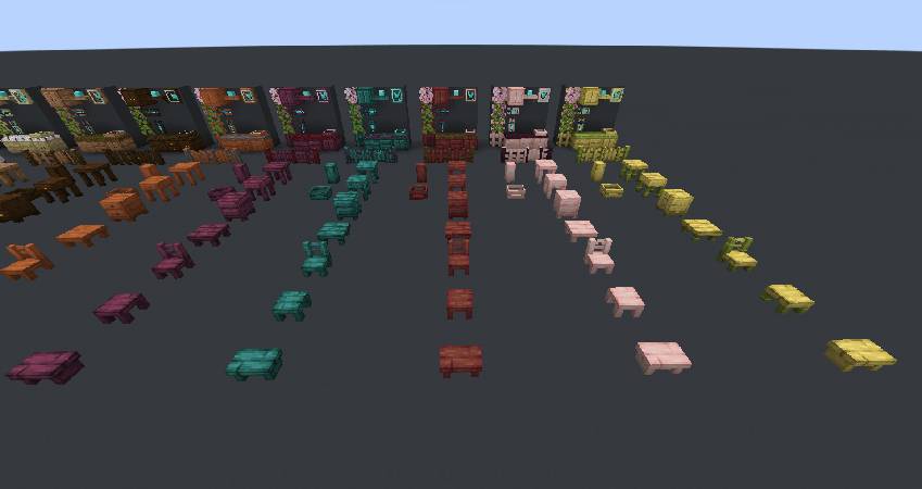 Скриншот мода Re:Deco - Vanilla Furniture #10