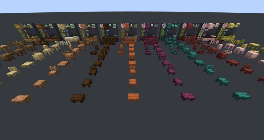 Скриншот мода Re:Deco - Vanilla Furniture #11