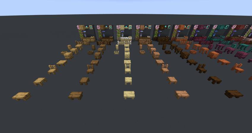 Скриншот мода Re:Deco - Vanilla Furniture #12