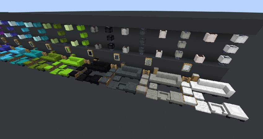 Скриншот мода Re:Deco - Vanilla Furniture #13