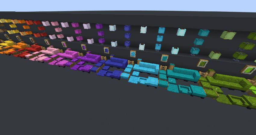 Скриншот мода Re:Deco - Vanilla Furniture #14