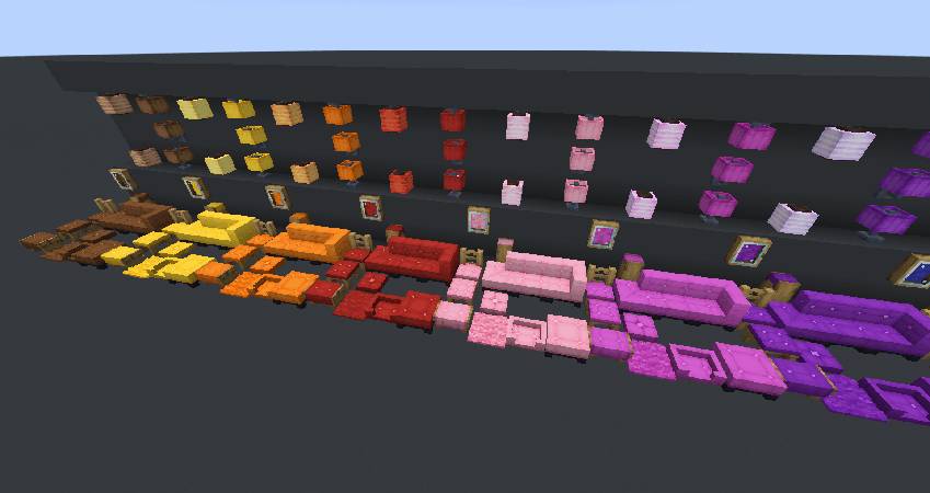 Скриншот мода Re:Deco - Vanilla Furniture #15