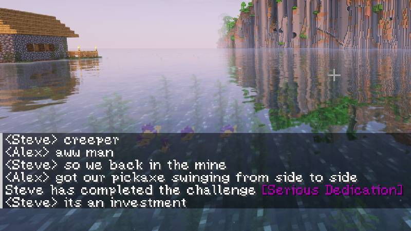 Скриншот мода (Bee's) Serified Font #3