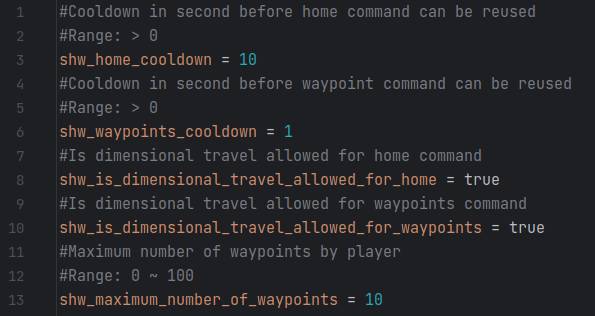 Скриншот мода Set Home & Waypoints #2
