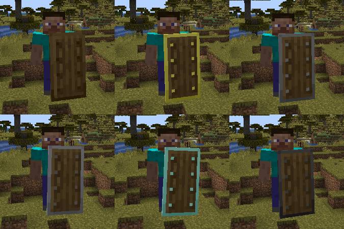 Скриншот мода Shields+ #1