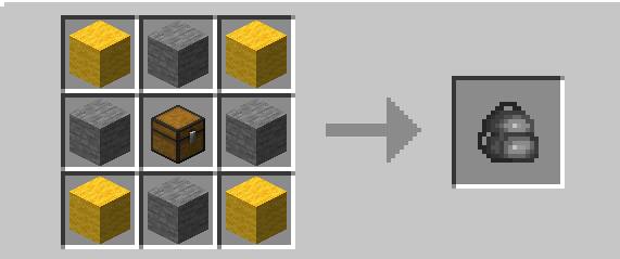 Скриншот мода Simple Backpack [FABRIC] #1