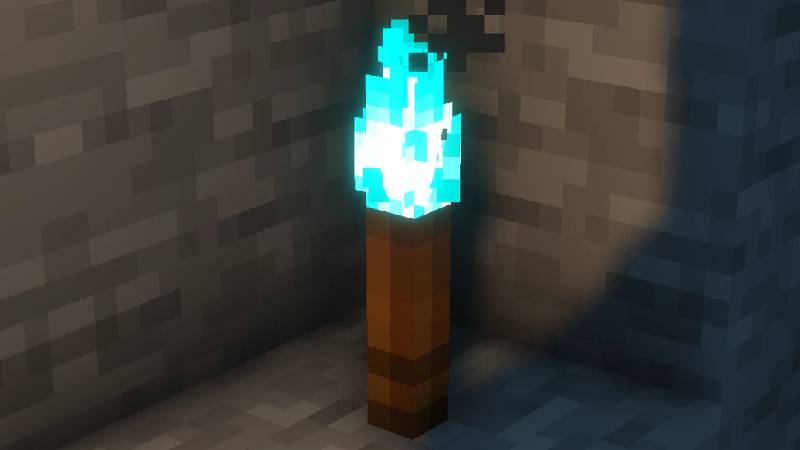 Скриншот мода Snod Animated Torches #2