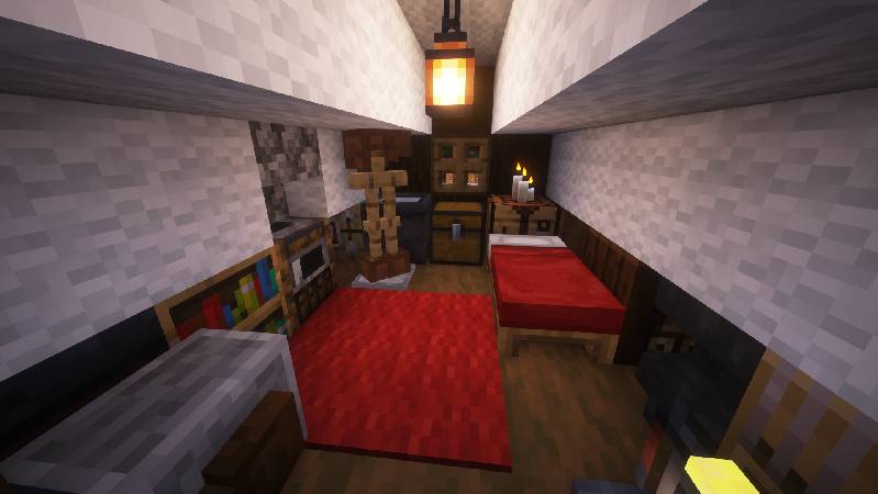 Скриншот мода Snowy Tents #4