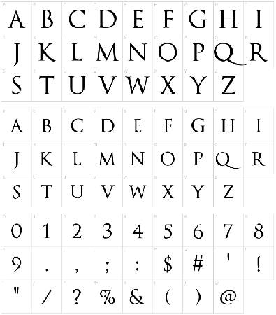 Скриншот мода Souls RPG Font #1