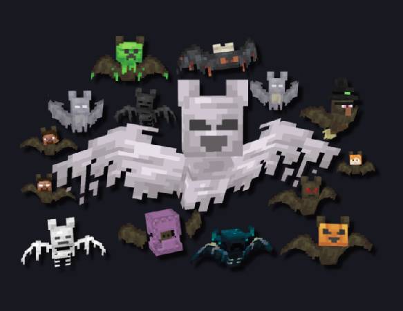 Скриншот мода Bats Galore #4