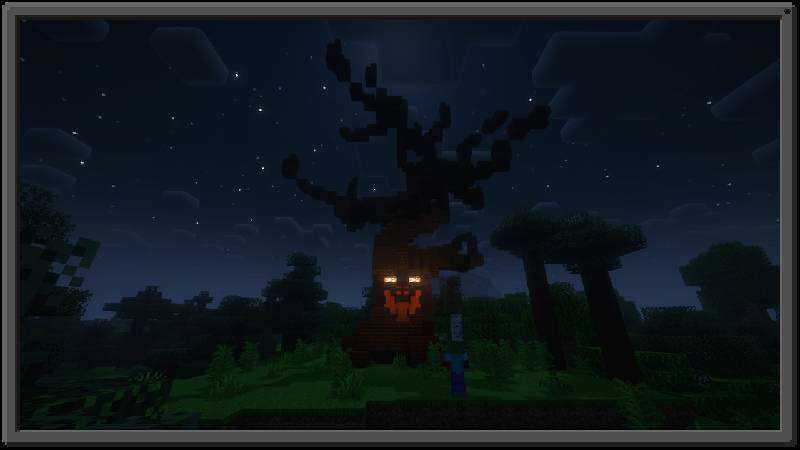 Скриншот мода L's Spooky Trees #3