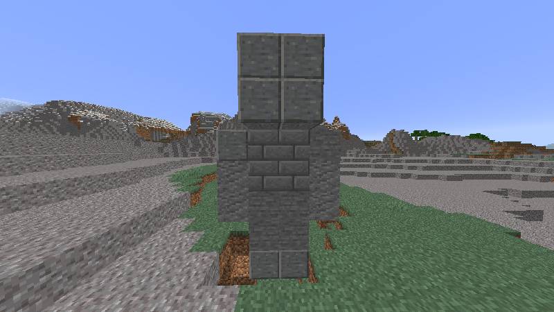 Скриншот мода Structural Statues #1