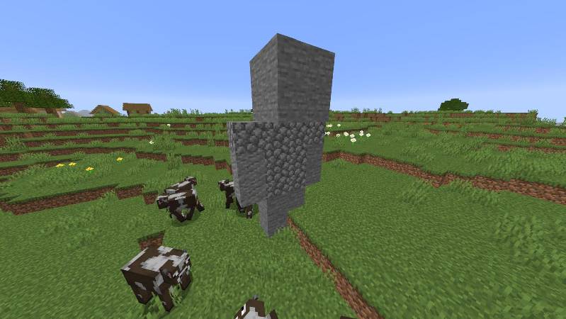 Скриншот мода Structural Statues #7