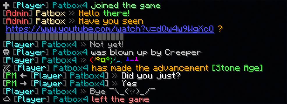 Скриншот мода Styled Chat #2